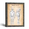 Action figure patent print, armored jetpack design, by Crossroads Home Decor