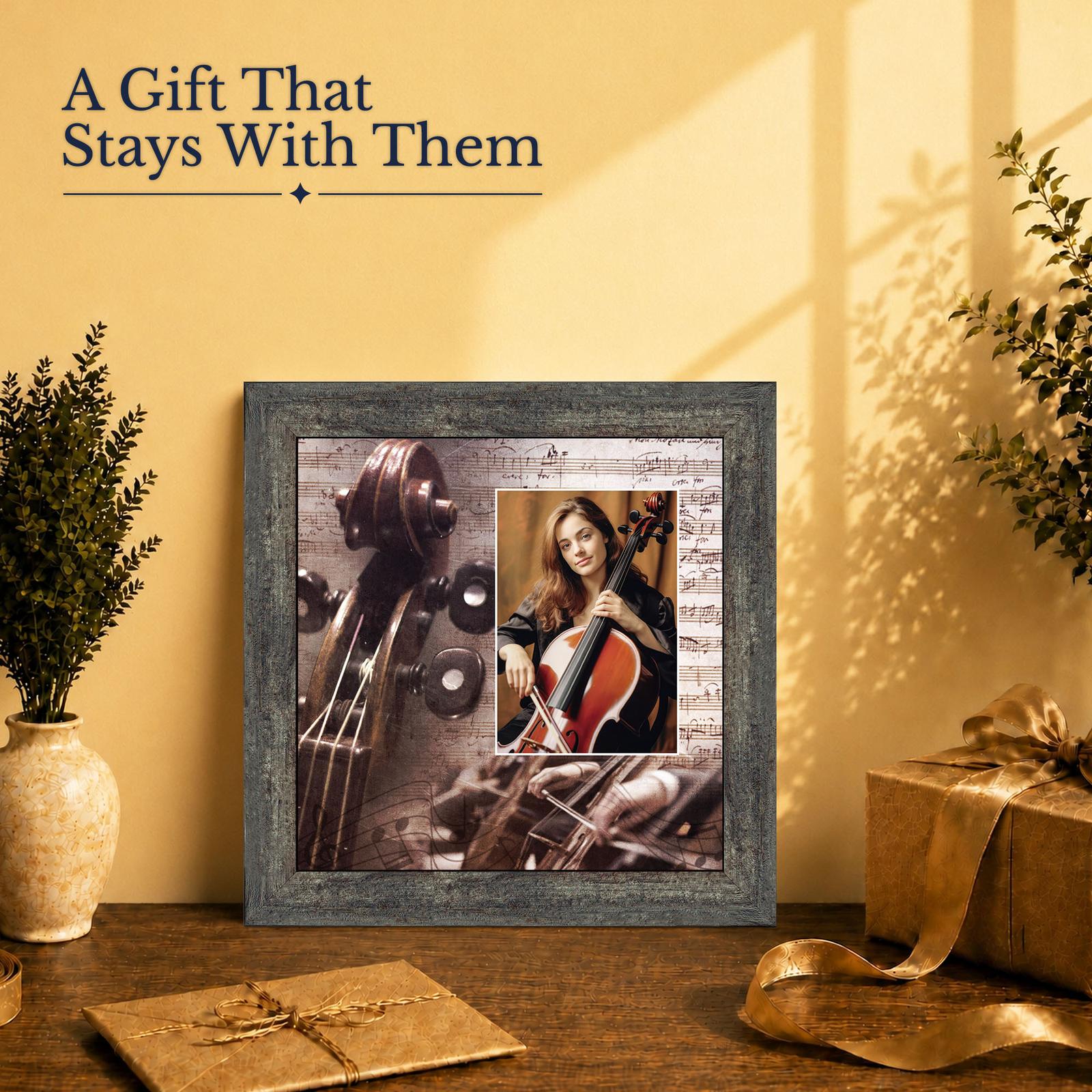 Cello framed print gift for a music lover or student