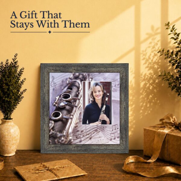 Clarinet gift - picture frame for a band student or clarinet player