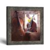 Double bass picture frame with photo opening by Crossroads Home Decor