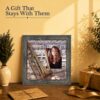 3613BW-2 Trombone gift - picture frame for a marching band musician