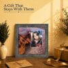 Violin gift - picture frame for a young violinist