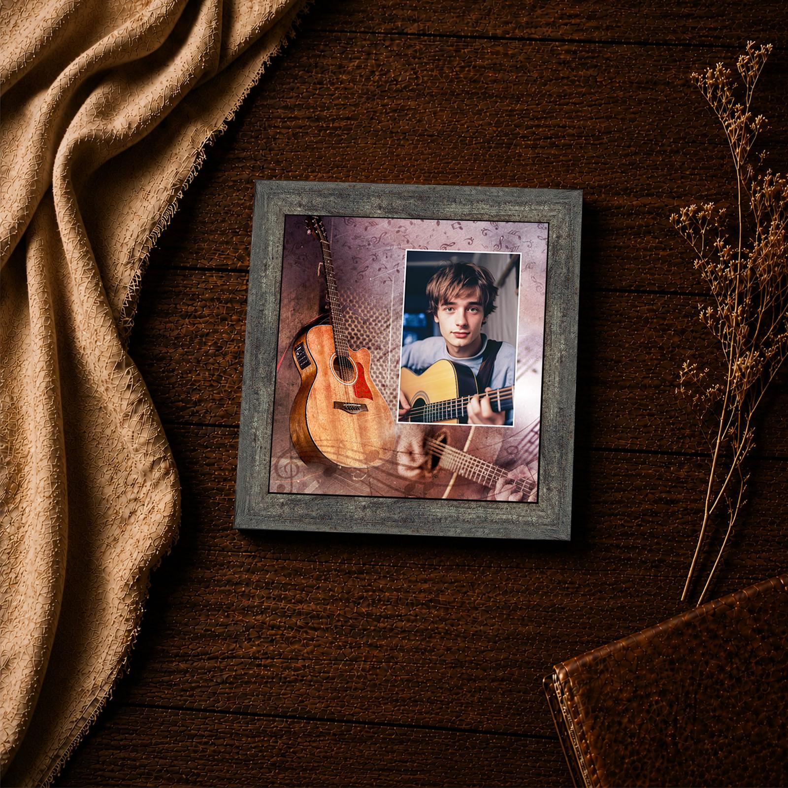 Cutaway Guitar framed print - Acoustic Guitar inspirational wall art