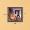 Acoustic Guitar picture frame - Cutaway Guitar Photo Keepsake by Crossroads Home Decor