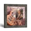 Bass Guitar picture frame - Five-String Bass Photo Keepsake by Crossroads Home Decor