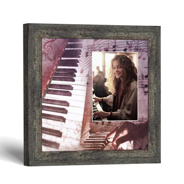 Piano picture frame - Piano Keys Photo Keepsake by Crossroads Home Decor