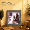 Piano gift - picture frame for a pianist