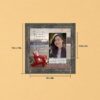 Retirement poem picture frame with photo opening – Retirement Acrostic by Judith Bond, Crossroads Home Decor
