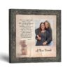 A True Friend picture frame by Crossroads Home Decor