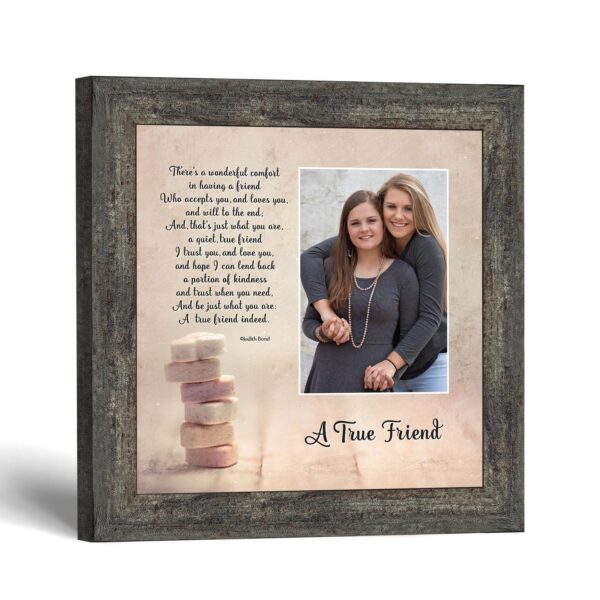 A True Friend picture frame by Crossroads Home Decor