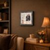 A True Friend framed wall art displayed on a shelf