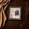 A True Friend poem framed print - friendship inspirational wall art