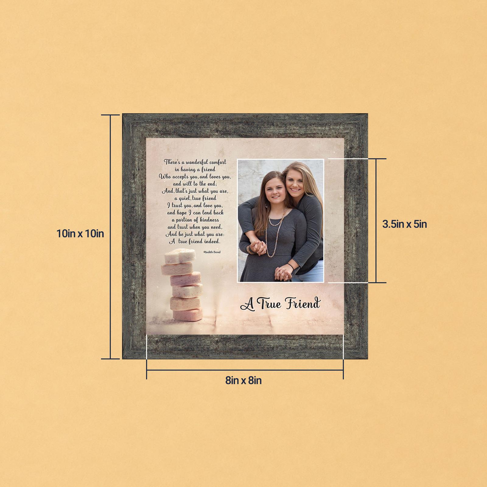 A True Friend picture frame by Crossroads Home Decor