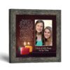 Praying for You picture frame with photo opening - I Said A Little Prayer For You Today poem by Crossroads Home Decor