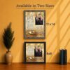 50th Anniversary Bands of Gold framed print - Made in USA family-owned keepsake wall art