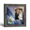 Father of the bride picture frame by Crossroads Home Decor