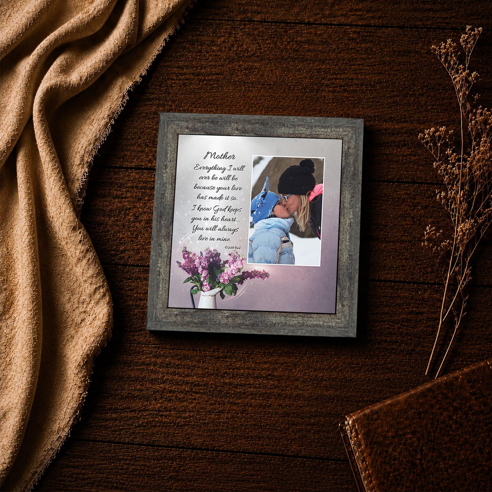 Mother poem framed print - mother's day inspirational wall art