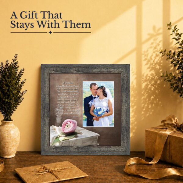 Anniversary gift - framed print for a married couple