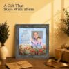 Godfather gift - poem picture frame for godparents and godchildren
