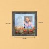 Godfather poem picture frame with photo opening by Crossroads Home Decor