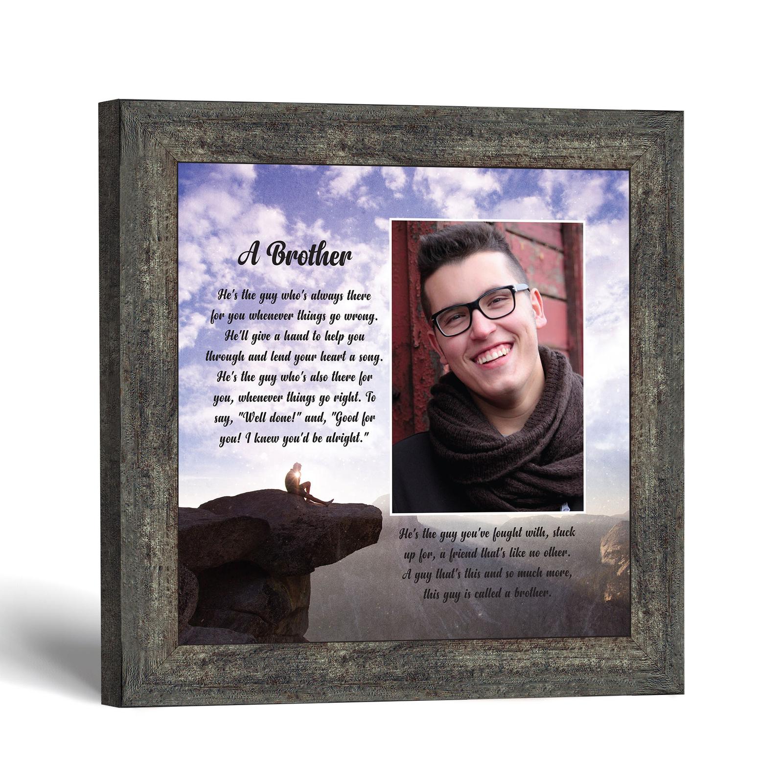 Brother poem picture frame by Crossroads Home Decor