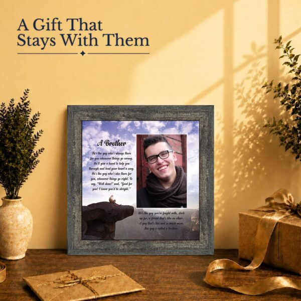Big brother gift - picture frame for a brother's birthday