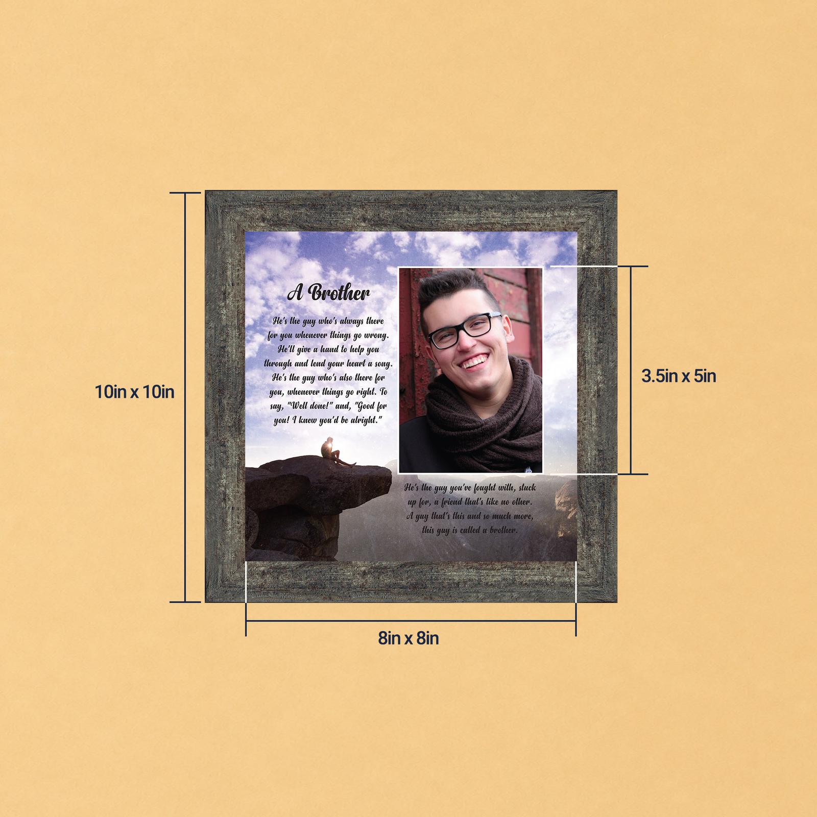 Brother poem picture frame by Crossroads Home Decor