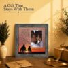 6331BW-2 A Father's Love gift - framed photo keepsake for dad from a son or daughter