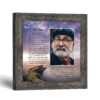I'm Free memorial picture frame with lighthouse cliff scene - Crossroads Home Decor