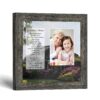 Grandma's House framed print - grandma poem picture frame with photo opening by Crossroads Home Decor