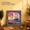 Your Smile gift - memorial picture frame for a grieving family member