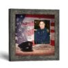 Police academy graduation picture frame - Policeman's Prayer by Crossroads Home Decor