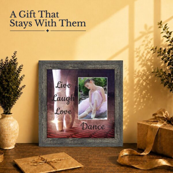Live Laugh Love Dance gift - picture frame for a dance recital