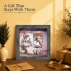 Live Laugh Love Skate gift - picture frame for a figure skater