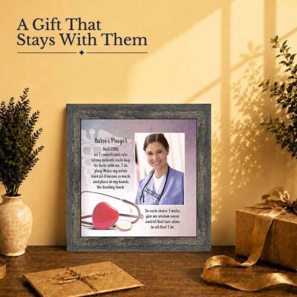 Nurse gift - picture frame for a nursing graduate or coworker