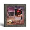 Softball Home Run picture frame - Home Run design by Crossroads Home Decor