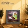 Football gift - picture frame for a son or grandson