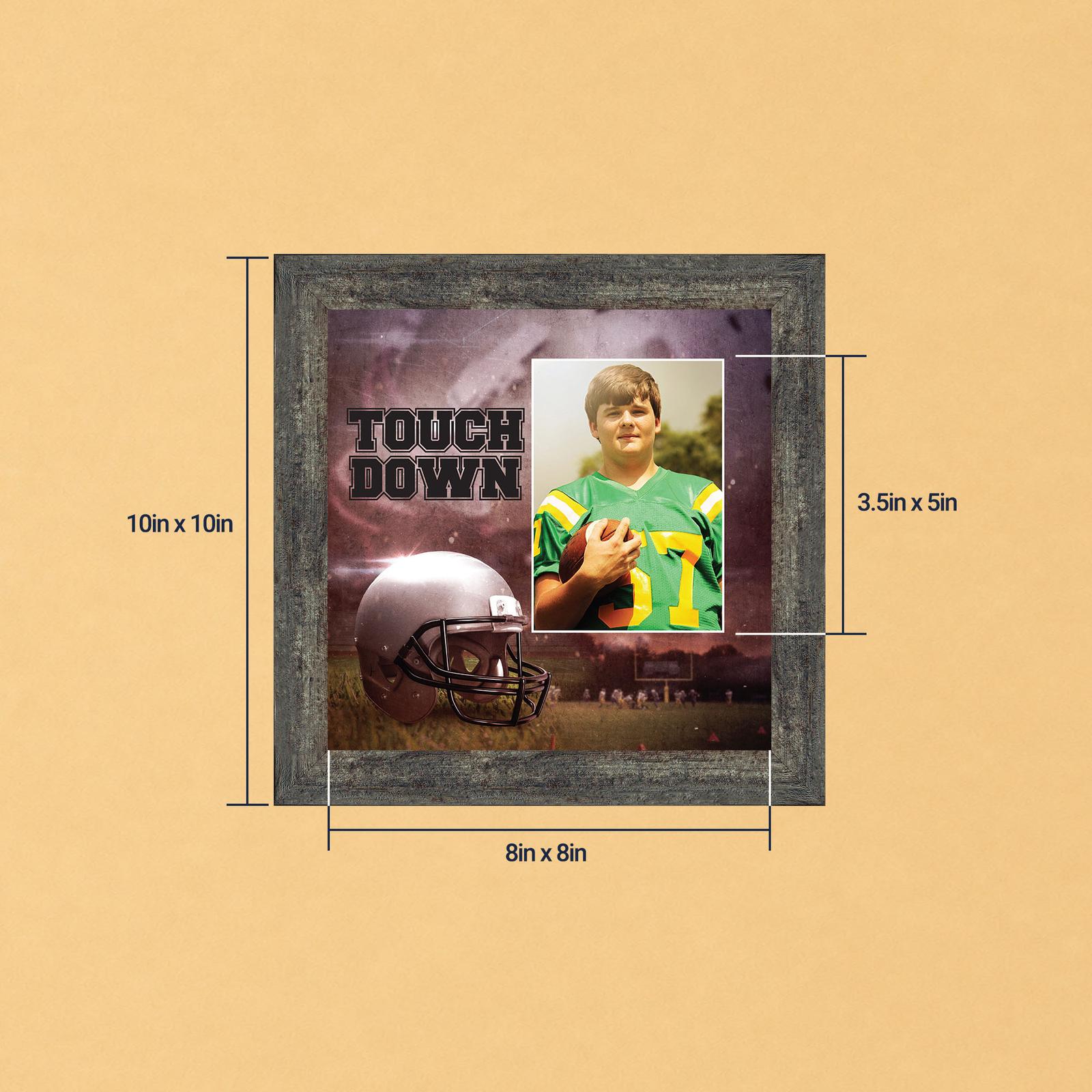 Football Picture Frame - Touchdown Keepsake by Crossroads Home Decor