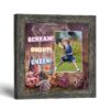 Cheerleading Picture Frame - Scream Shout Cheer Keepsake by Crossroads Home Decor