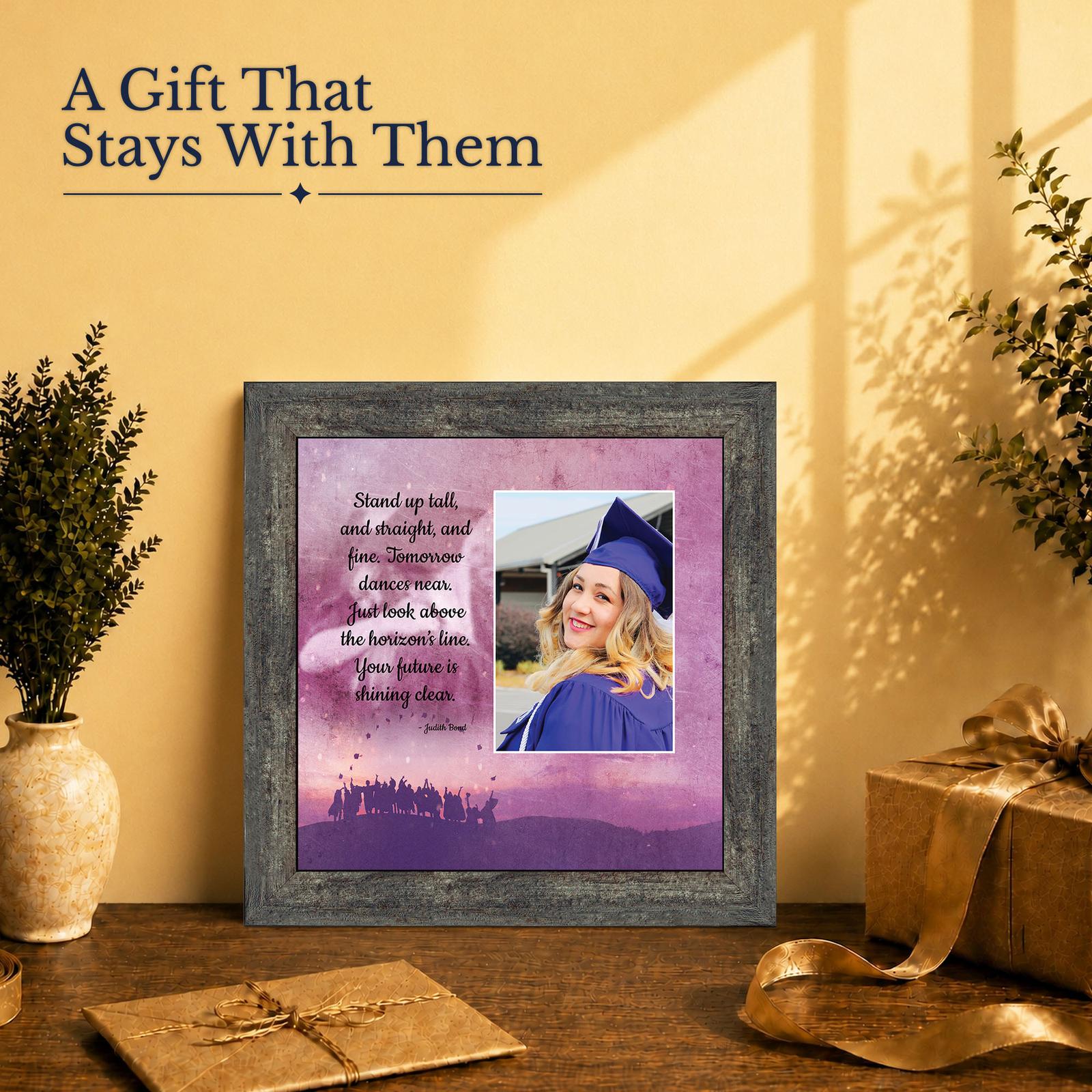 Stand Tall Graduate gift - picture frame for a high school or college graduate