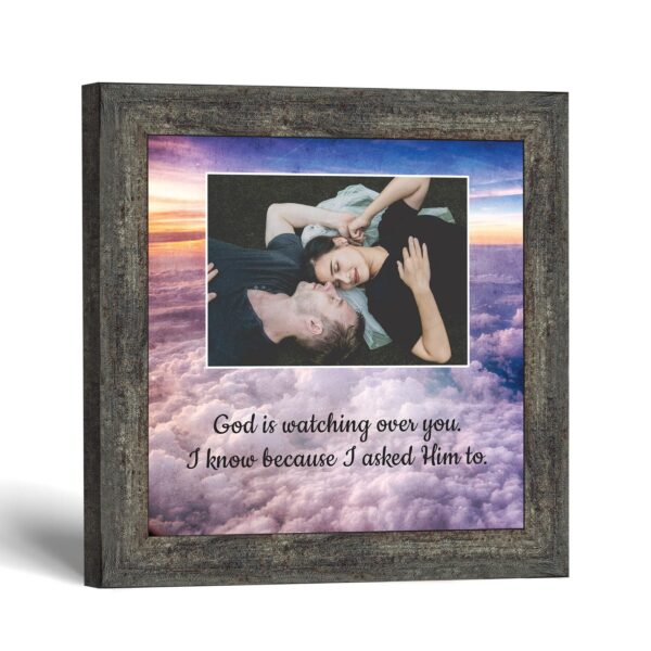 God Is Watching Over You framed print - God Is Watching Over You Blessing by Crossroads Home Decor
