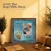 Wag of a Tail gift - framed print for a dog mom or dog dad