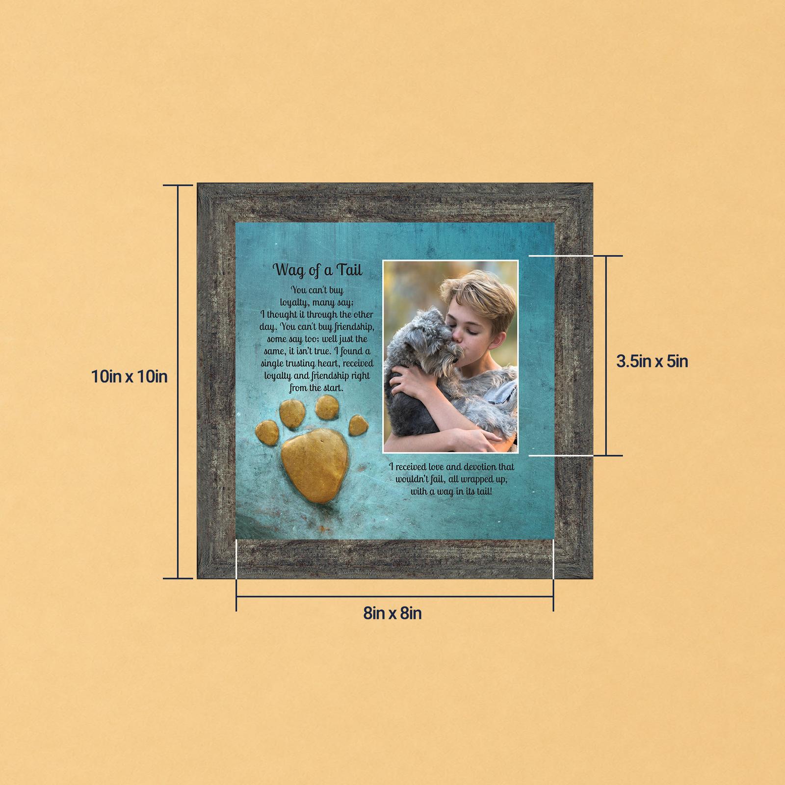 Wag of a Tail framed print - Wag of a Tail Poem by Crossroads Home Decor