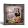 Beloved memorial keepsake frame with photo opening - Beloved Verse by Crossroads Home Decor