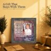 First Communion gift frame for a boy or girl marking the sacrament
