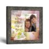 What happens at Mimi's stays at Mimi's picture frame with photo opening by Crossroads Home Decor
