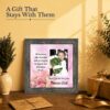 Bridal party gift - picture frame for the littlest helper on the big day