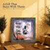 Father of the bride gift - picture frame for wedding day
