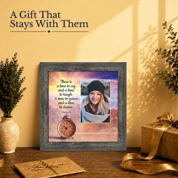 Ecclesiastes 3:4 gift - framed print for someone facing a hard season