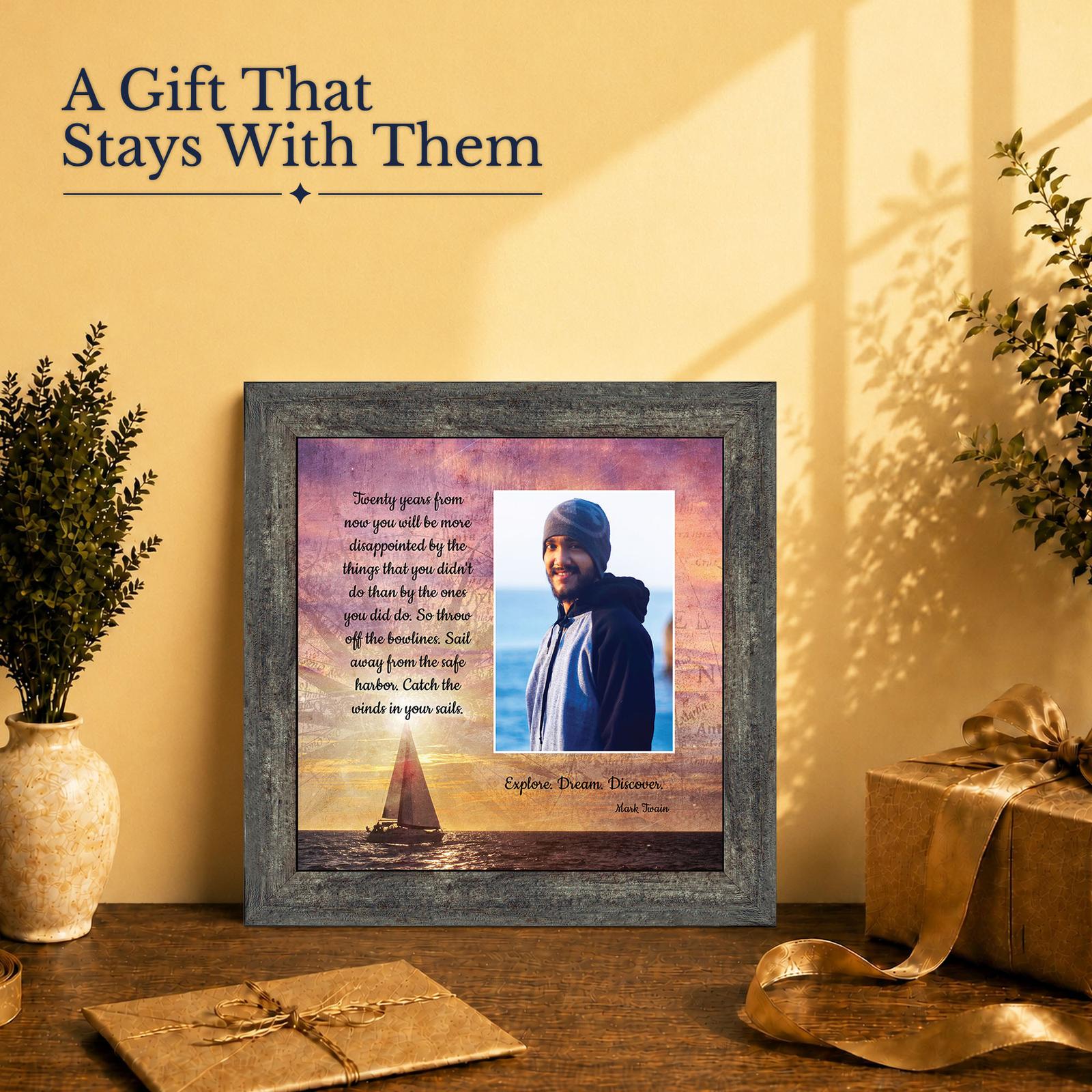 Motivational Graduation gift - framed print for a new graduate